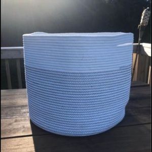 COPY - White and black fabric basket